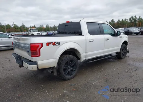 2017 Ford F-150 Platinum z USA, uszkodzony, nr VIN 1FTEW1EG9HFA91584